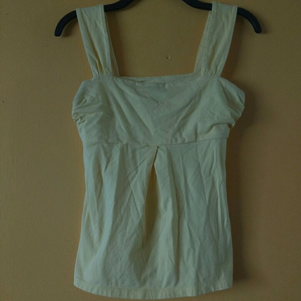 Soft yellow tank!